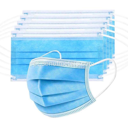 50 Pcs Máscara Médica de Entrega Rápida 3 Camadas Pano fundido para prevenir Máscaras Faciais Médicas